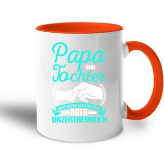 Vater Und Tochter Partnerlook Papaatertag Spruch Geschenk Tasse Zweifarbig - Geschenkecke