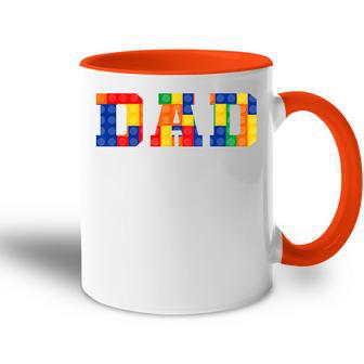 Vatertag Papa Meister Baumeister Ziegel Blöcke Familie Matching Tasse Zweifarbig - Geschenkecke