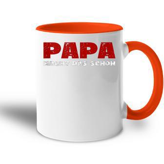 Vatertagatertags Geschenk Papa Opa Lustig Für Herren Tasse Zweifarbig - Geschenkecke