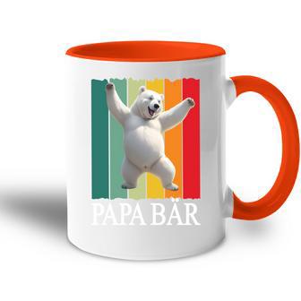 Vatertagsgeschenk Papa Bäratertagater & Opa Geschenk Tasse Zweifarbig - Geschenkecke