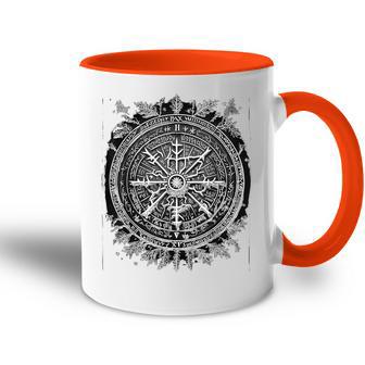 Vegvisiriking Norse Runes Nordmann Mythology Tasse Zweifarbig - Seseable