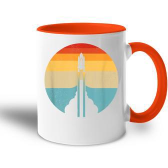 Vintage Retro Transbordador Espacial Nerd Accent Mug - Regaloses