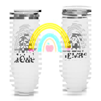 1St Grade Teacher S First Grade Team Teachers Wine Tumbler - Seseable