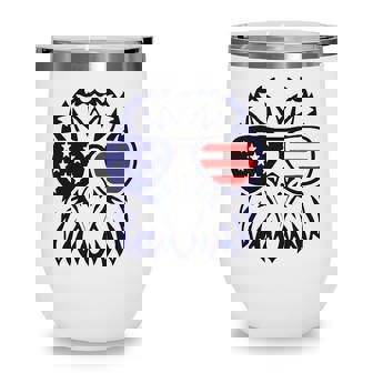 4Th July American Eagle Flag- Independence Day Wine Tumbler - Seseable