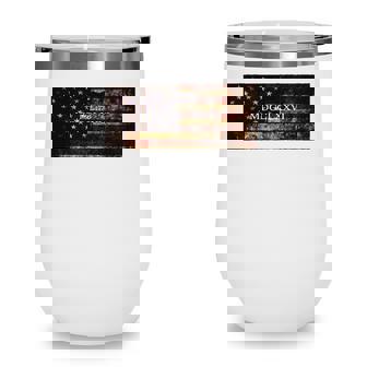 4Th Of July Independence Day American Flag 1776 Patriotic Wine Tumbler - Seseable