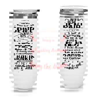 Beepa Grandpa Gift Beepa Of Freaking Awesome Grandkids Wine Tumbler | Seseable CA
