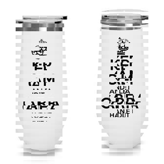 Cabrera Funny Surname Family Tree Birthday Reunion Gift Idea Wine Tumbler - Seseable