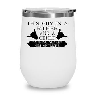 Fathers Day Gifts From Wife Daughter & Son - Cool Dad Gifts Wine Tumbler - Seseable