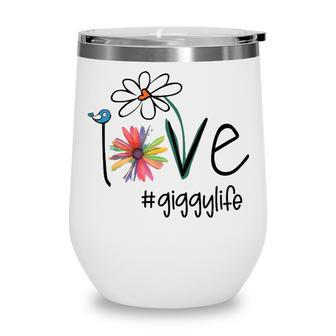 Giggy Grandma Gift Idea Giggy Life Wine Tumbler - Seseable