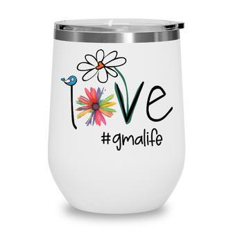 Gma Grandma Gift Idea Gma Life Wine Tumbler - Seseable