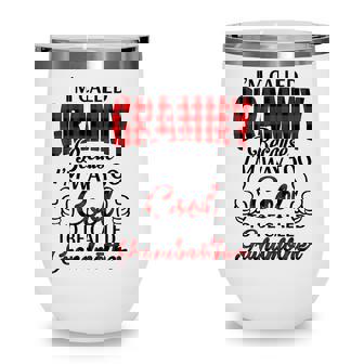 Grammy Grandma Gift Im Called Grammy Because Im Too Cool To Be Called Grandmother Wine Tumbler - Seseable