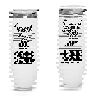 Legend Since June 1988 33Rd Birthday 33 Years Old Gift Wine Tumbler - Seseable