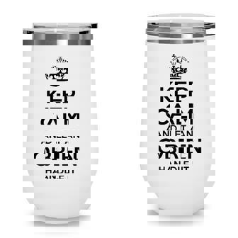 Obrien Funny Surname Family Tree Birthday Reunion Gift Idea Wine Tumbler - Seseable