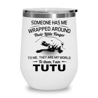 Tutu Grandma Gift To Them I Am Tutu Wine Tumbler - Seseable