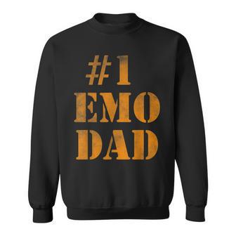 1 Emo Dad Number One Sweatshirt - Monsterry DE