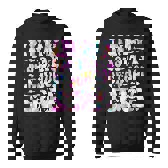 In My 100 Days Of School Era Retro Smile 100Th Day Of School Sweatshirt | Mazezy