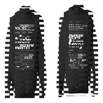 100 Muscle Mommy Bodybuilding Gym Fit On Back Sweatshirt - Seseable
