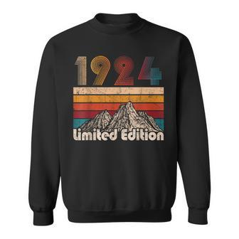 100 Years Old Vintage 1924 Limited Edition 100Th Birthday Sweatshirt - Monsterry DE