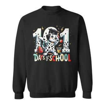 101 Days Of School Back To School Dog Lovers Outfit Costume Sweatshirt | Mazezy