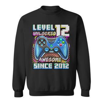 12Th Birthday Gamer 12 Year Old Bday Boy Twelve Son Sweatshirt - Seseable