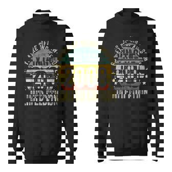16 Year Old Vintage 2008 Limited Edition 16Th Birthday Sweatshirt - Seseable