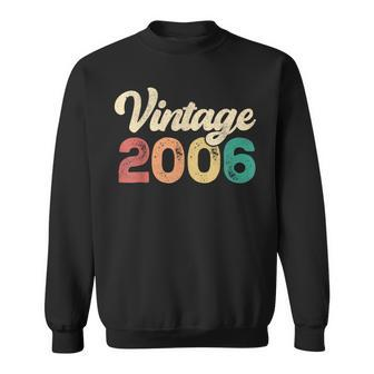 18 Year Old Vintage 2006 Made In 2006 18Th Birthday Sweatshirt - Monsterry UK