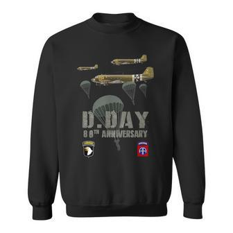 1944 D-Day 2024 80Th Anniversary Normandy Sweatshirt - Seseable