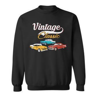 1955 1957 57 55 Chevys Bel Air Classic Vintage Muscle Car Sweatshirt - Monsterry