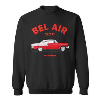 1955 55 Chevys Bel Air Sport Classic Vintage Muscle Car Sweatshirt - Monsterry CA