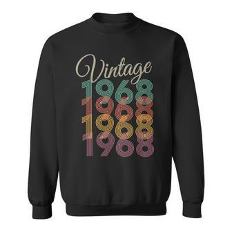 1968 Vintage Style Birthday Sweatshirt - Monsterry DE