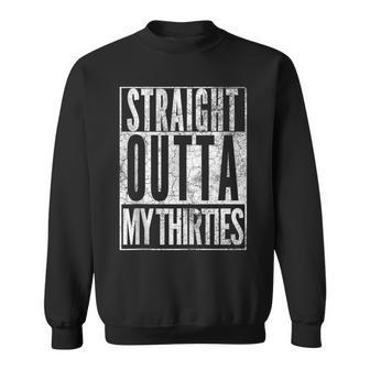 1984 Straight Outta My Thirties 40Th Birthday 40 Years Sweatshirt - Monsterry