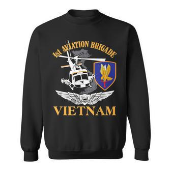1St Aviation Brigade Vietnam Sweatshirt - Monsterry