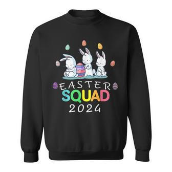 2024 Easter Squad Family Matching Bunny Egg Hunt Group Sweatshirt - Monsterry AU