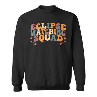2024 Eclipse Day Watching Squad Family Matching Sweatshirt - Thegiftio UK