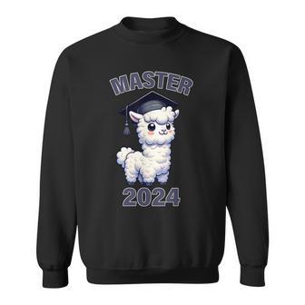 2024 Master Abschluss Studium Für Absolvent Masterabschluss Sweatshirt - Geschenkecke