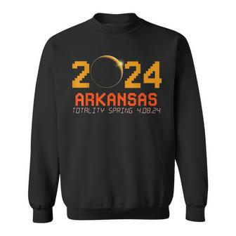 2024 Solar Eclipse American Totality Spring 40824 Arkansas Sweatshirt - Monsterry UK
