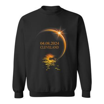 2024 Solar Eclipse Cleveland Ohio Usa Totality Sweatshirt | Mazezy CA