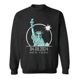 2024 Solar Eclipse New York Totality 04 08 24 Total Sweatshirt - Monsterry UK