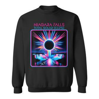 2024 Solar Eclipse Niagara Falls Totality Event Souvenir Sweatshirt - Monsterry