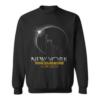 2024 Solar Eclipse Ny New York Usa Totality Sweatshirt - Monsterry CA