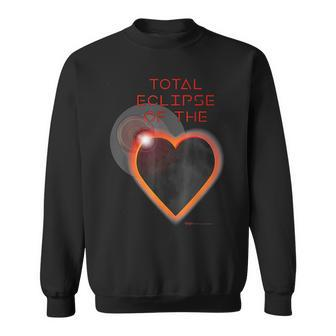 2024 Total Eclipse Of The Solar Heart Astronomy Sweatshirt | Mazezy