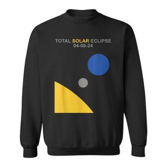 2024 Total Solar Eclipse April 8 Science Enthusiast Sweatshirt - Seseable