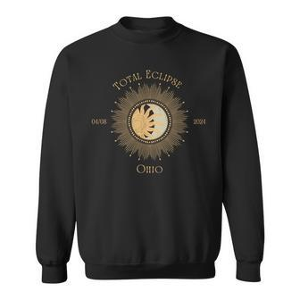 2024 Total Solar Eclipse State Ohio April 8 2024 Sweatshirt - Monsterry