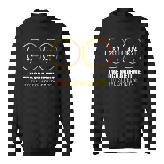 2024 Total Solar Eclipse Solar Eclipse Sweatshirt | Mazezy