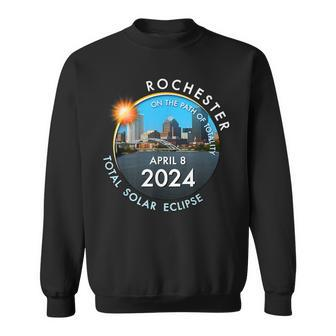 2024 Total Solar Eclipse Totality Rochester New York 26 Sweatshirt - Monsterry DE