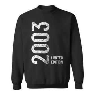 20Th Birthday 20 Year Old Male Female Vintage 2003 Sweatshirt - Monsterry