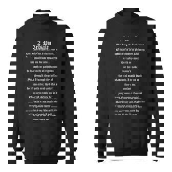 23Rd Psalm Sweatshirt - Monsterry