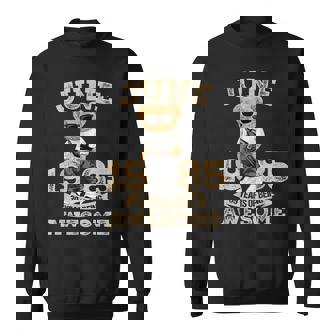 39 Year Old Awesome June 1985 39Th Birthday Boys Sweatshirt - Seseable