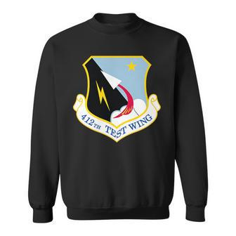 412Th Test Wing Air Force Test Center Edwards Afb Patch Sweatshirt - Monsterry