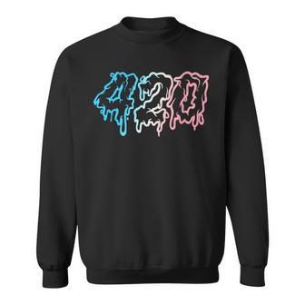 420 Stoner Marijuana Trans Pride Subtle Transgender Sweatshirt - Geschenkecke